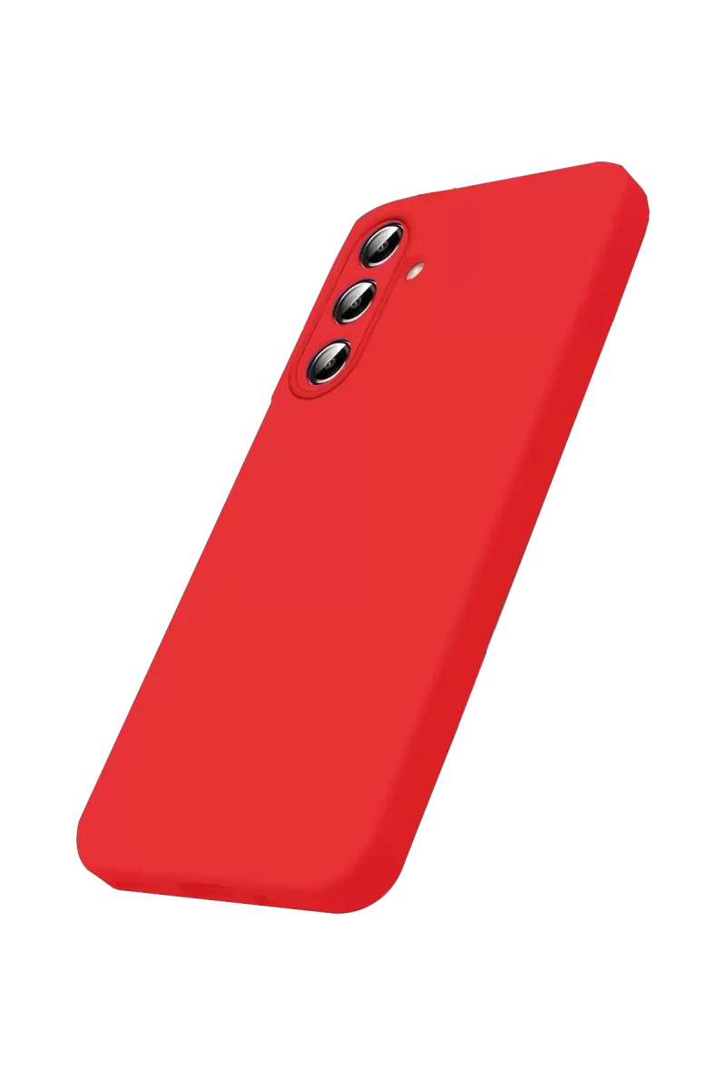Samsung Galaxy A27 5G Nano içi Kadife Silikon - Kırmızı