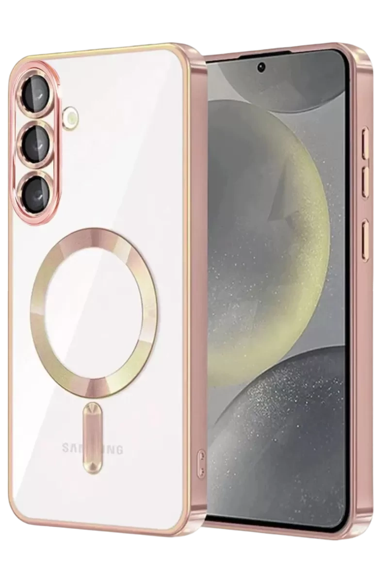 Samsung Galaxy A57 5G Kross Magneticsafe Kapak - Rose