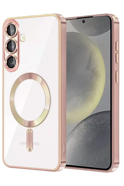 Samsung Galaxy A57 5G Kross Magneticsafe Kapak - Rose