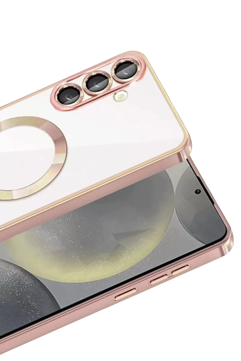 Samsung Galaxy A57 5G Kross Magneticsafe Kapak - Rose