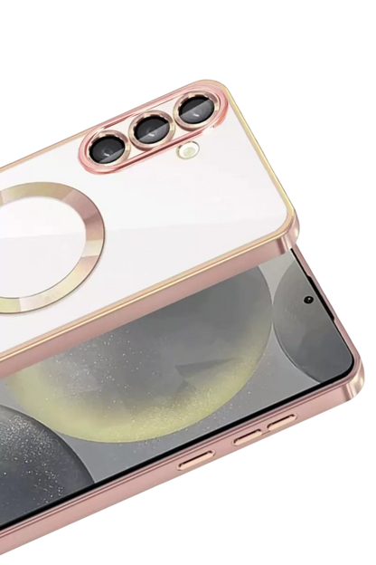 Samsung Galaxy A57 5G Kross Magneticsafe Kapak - Rose