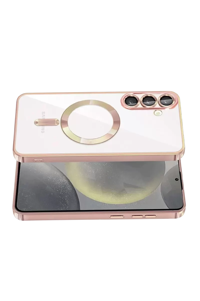 Samsung Galaxy A57 5G Kross Magneticsafe Kapak - Rose
