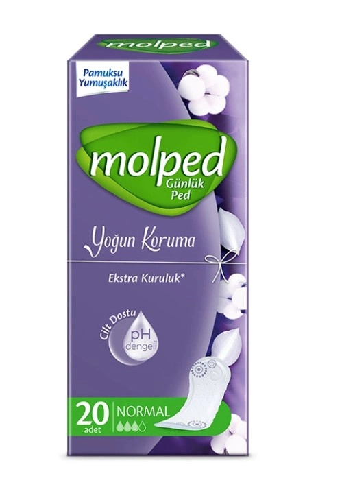 Yoğun Koruma Günlük Ped 20 Adet