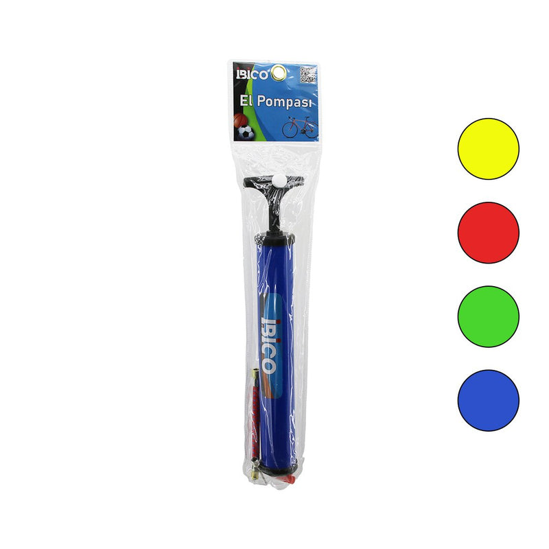 Mini El Pompası Bisiklet - Top 28 Cm Pompa Hortum - Top İğne - Uç