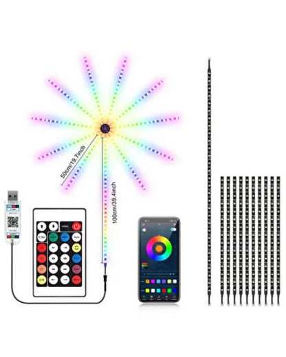 Modüler Rgb Led Duvar Işığı Efektli Uzaktan Kumandalı Yeni Nesil