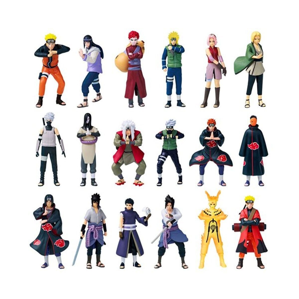 Pmı NSH2005S Naruto Koleksiyon Figür Sürpriz Paket 24LÜ Display