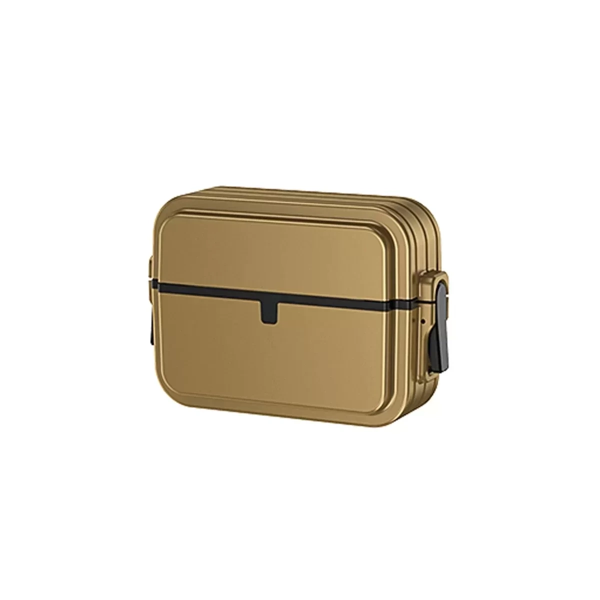 Newface Apple Airpods 3 (3.nesil) 404 Kilitli Kılıf - Gold