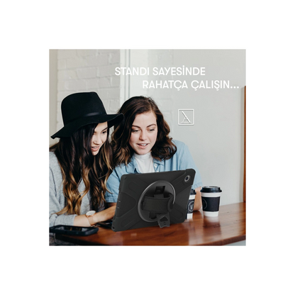 İpad Pro 12.9 (2020) Kılıf Amazing Tablet Kapak - Siyah