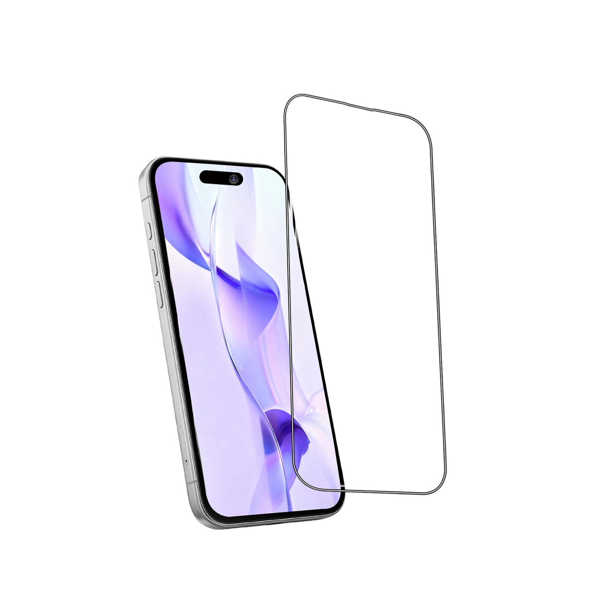 İphone 11 Bilvis 5in1 3d Magic Cam Ekran Koruyucu - Siyah