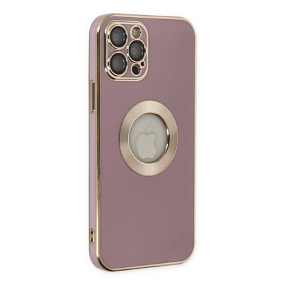 Newface Apple İphone 12 Pro Kılıf Store Silikon - Mor