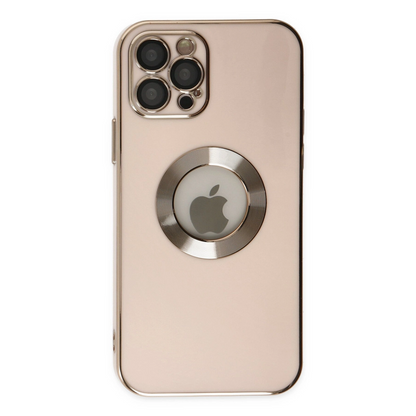 Newface Apple İphone 12 Pro Kılıf Store Silikon - Pembe