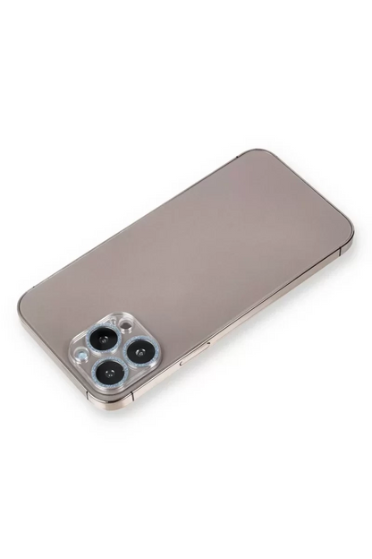 Newface Apple İphone 12 Pro Max Shine Kamera Lens Koruma Cam - Sierra Blue