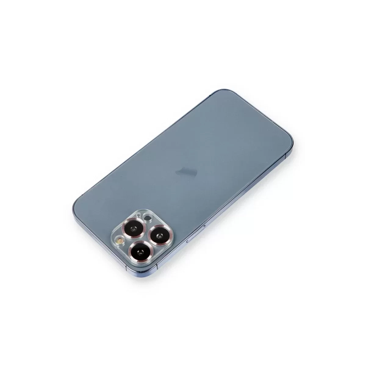 Newface Apple İphone 12 Pro Metal Kamera Lens Koruma Cam - Mor