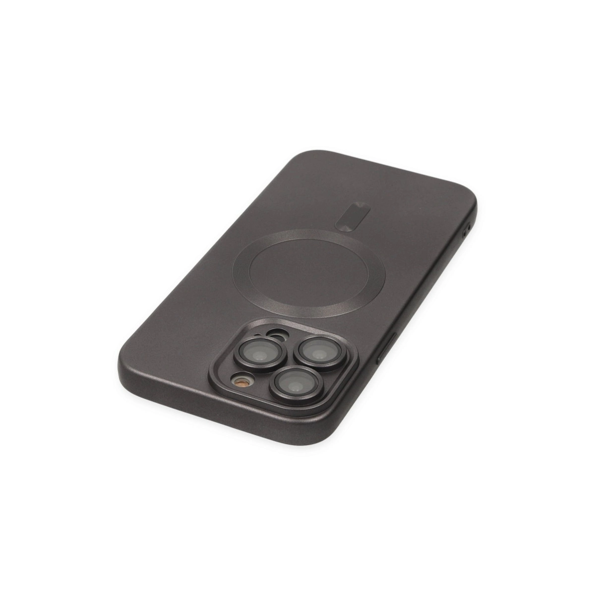 İphone 13 Pro Kılıf Moshi Lens Magneticsafe Silikon - Füme