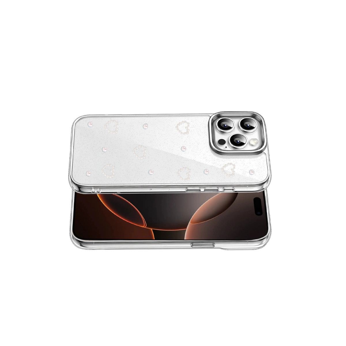 İphone 14 Pro Max Fiyonk Desenli Kapak - Desen 10