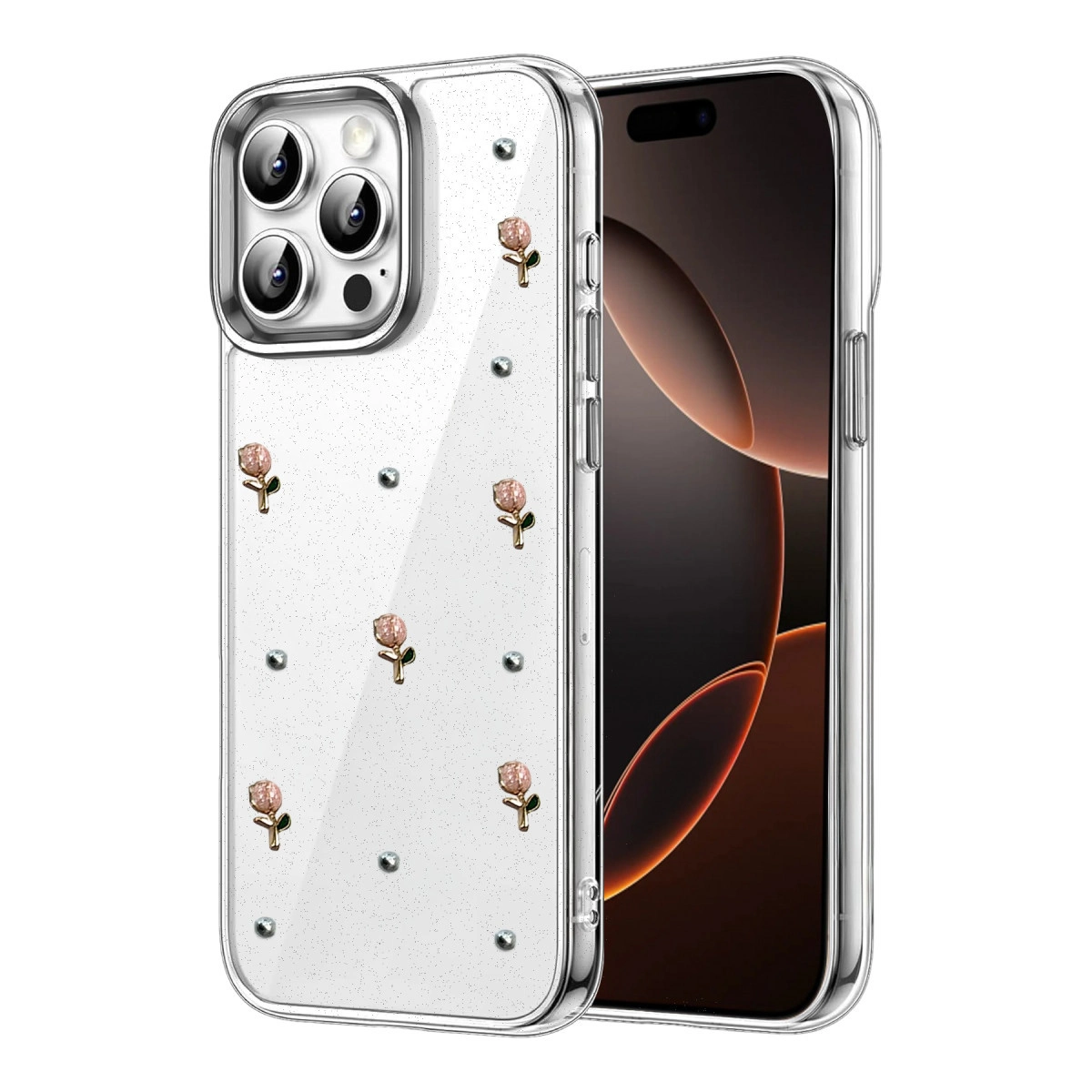 İphone 14 Pro Max Fiyonk Desenli Kapak - Desen 6