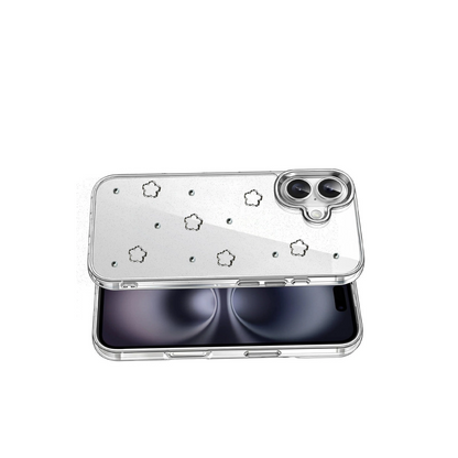 İphone 16 Plus Fiyonk Desenli Kapak - Desen 2