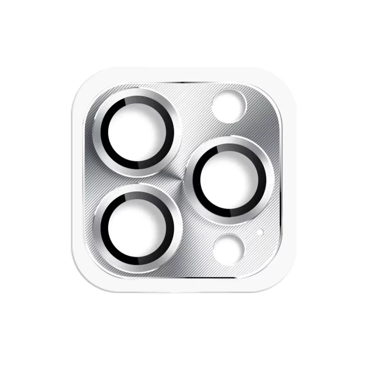Newface Apple İphone 16 Pro Max Pers Alüminyum Kamera Lens - Gümüş