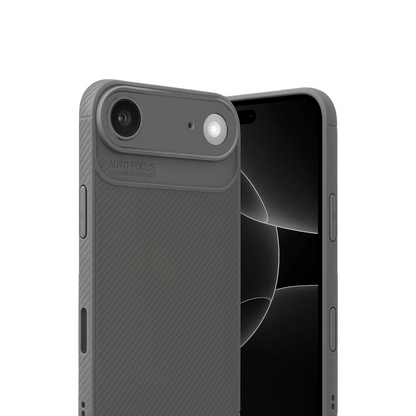 İphone 17 Air Auto Focus Karbon Kapak - Gri
