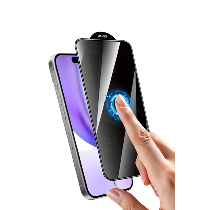 İphone 17 Bilvis 5d Privacy Diamond Hayalet Cam Ekran Koruyucu