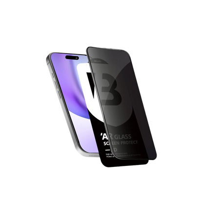 İphone 17 Pro Bilvis 5d Privacy Diamond Hayalet Cam Ekran Koruyucu