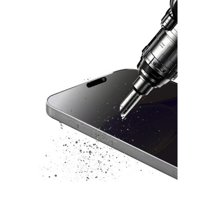 İphone 17 Pro Bilvis 5in1 5d Magic Hayalet Cam Ekran Koruyucu - Siyah