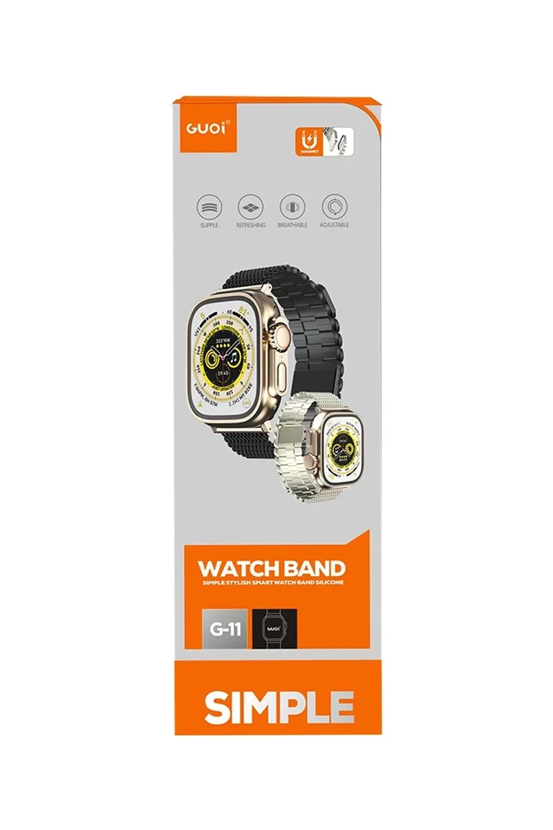 Newface Apple Watch 38mm Ascend Metal Kordon - Gümüş