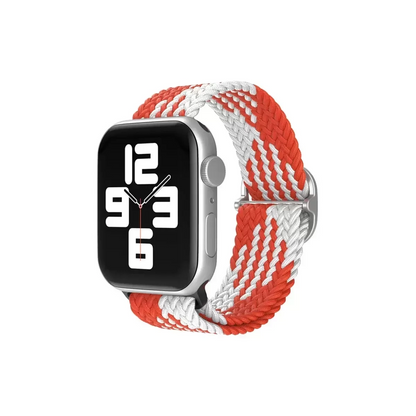 Newface Apple Watch 42mm Star Kordon - Beyaz-kırmızı