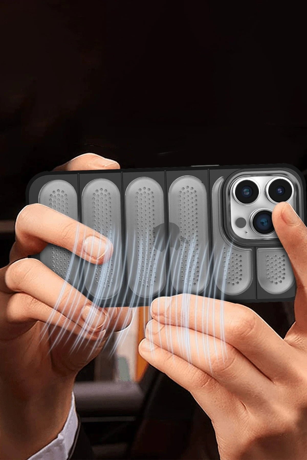 Newface Apple iPhone 14 Pro Kılıf Airmax Silikon Kapak - Siyah