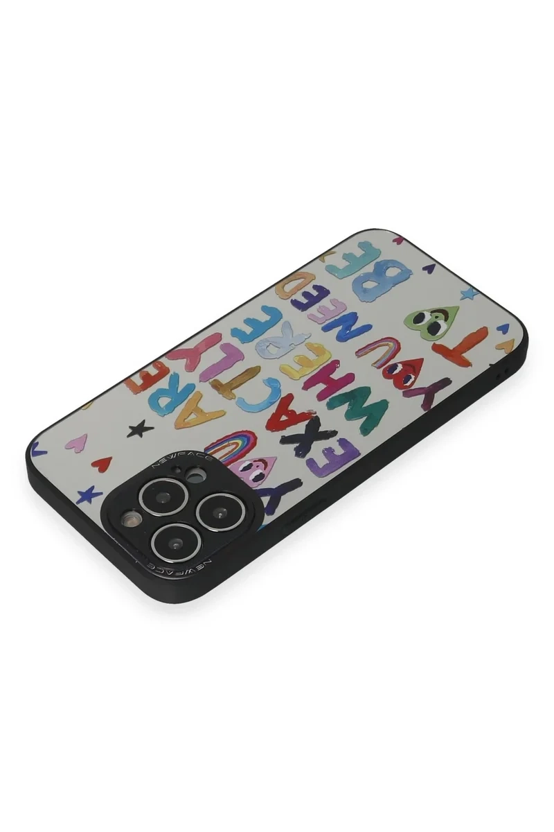 Newface İphone 14 Pro Kılıf Mirror Desenli Kapak - Mirror - 10