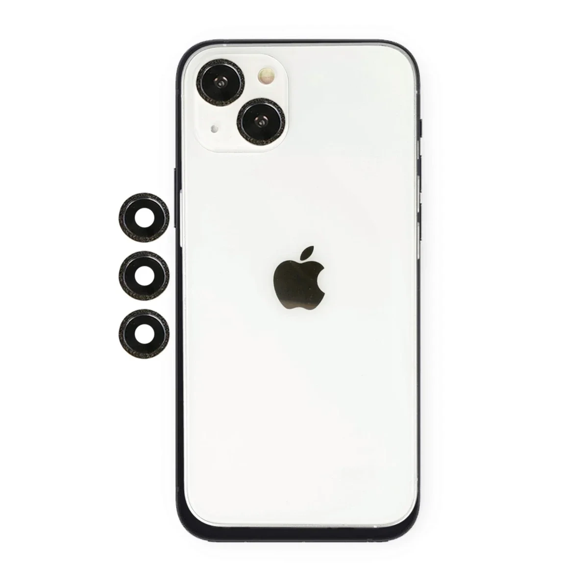 Newface İphone 14 Shine Kamera Lens - Siyah