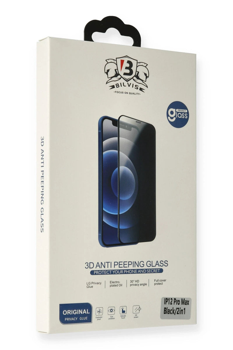 Newface Apple iPhone 6 Bilvis Hayalet Cam Ekran Koruyucu - Siyah