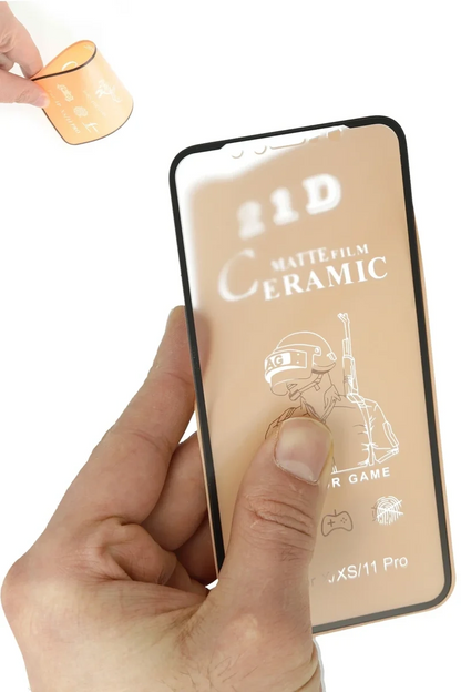 Newface İphone 6 Plus Mat Seramik Nano Ekran Koruyucu - Siyah