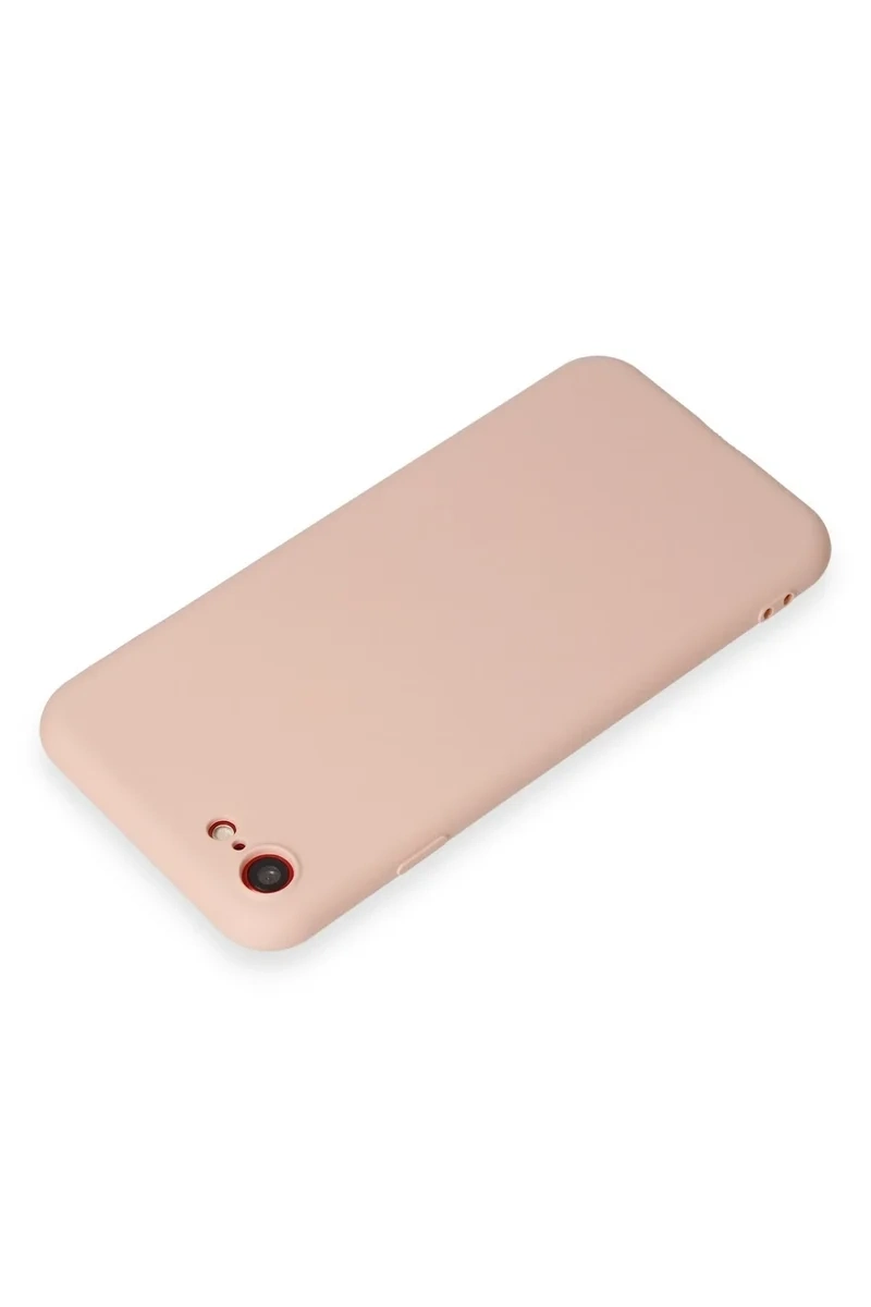 Newface İphone 7 Kılıf First Silikon - Pudra