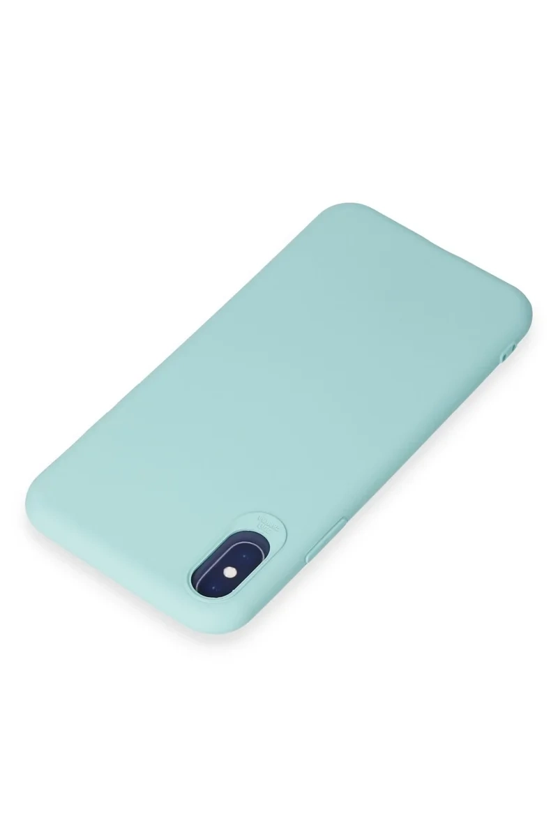 Newface İphone X Kılıf First Silikon - Turkuaz