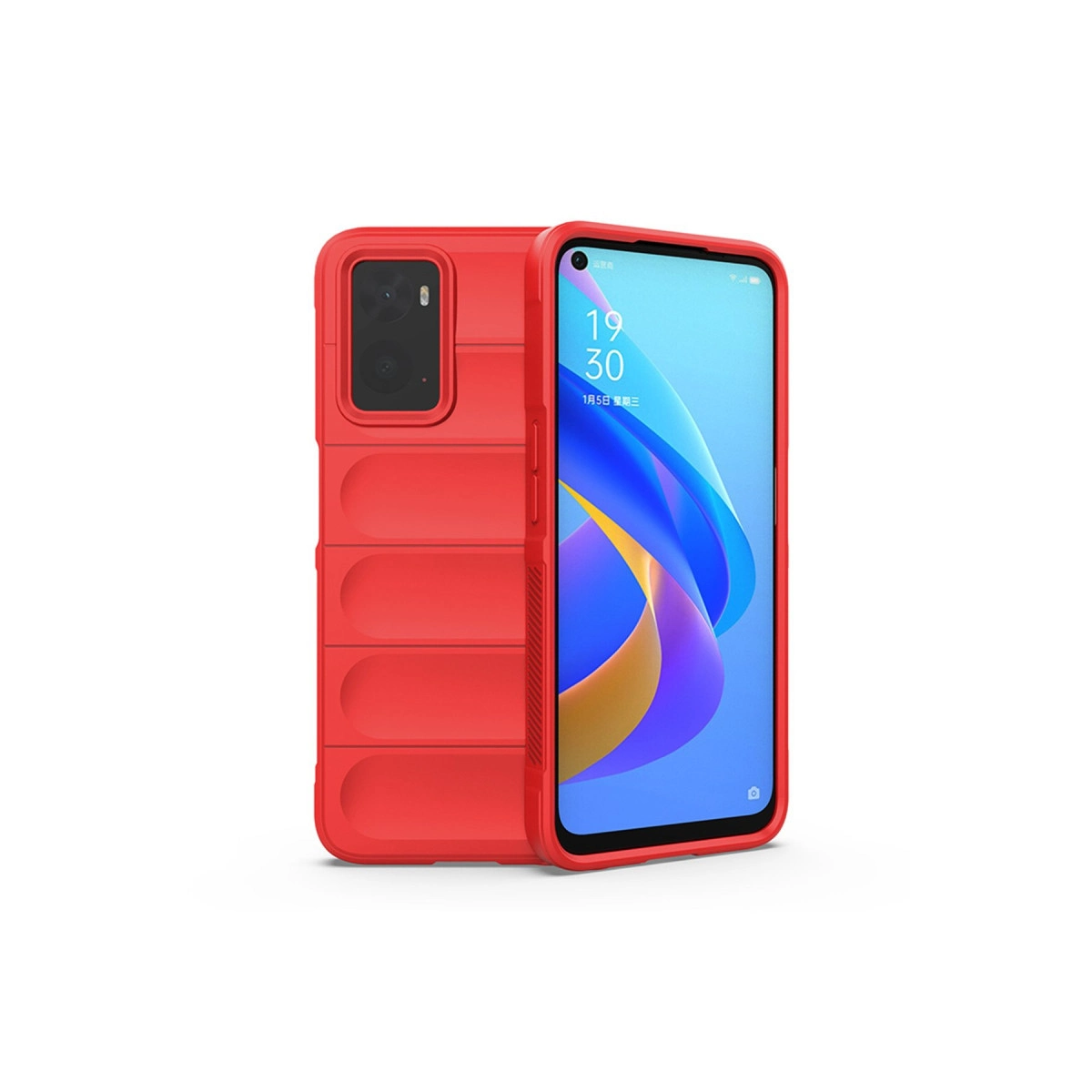 Newface Realme 9i 4g Kılıf Optimum Silikon - Kırmızı