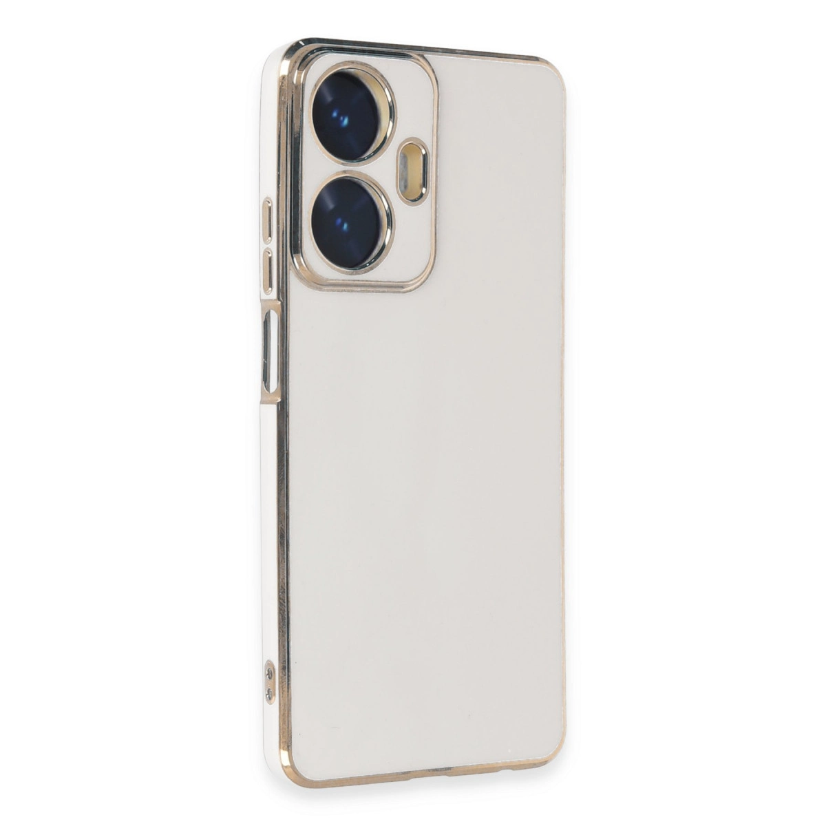 Newface Realme C55 Kılıf Volet Silikon - Beyaz
