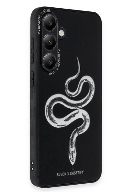 Newface Samsung Galaxy A04S Kılıf Mirror Desenli Kapak - Mirror - 13