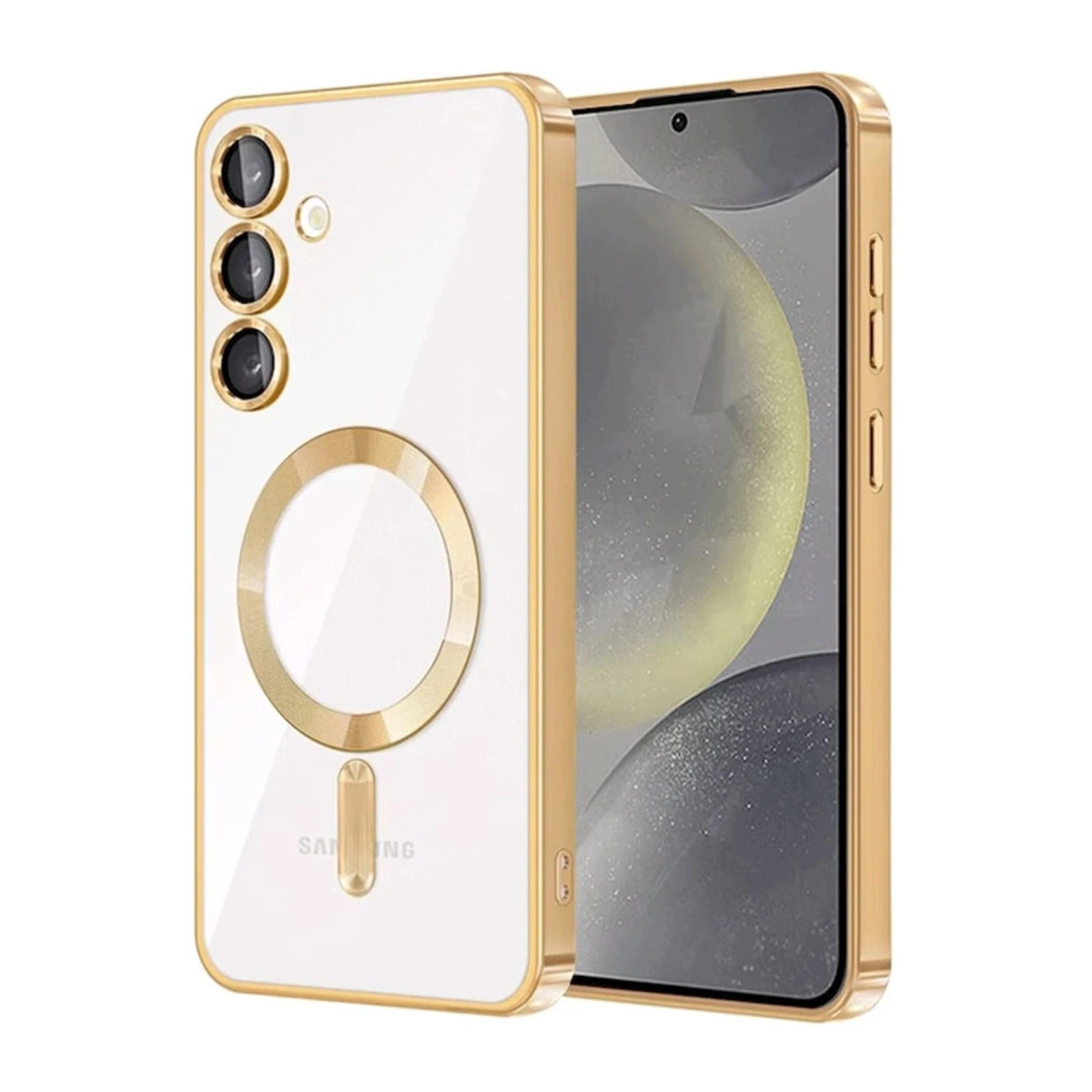 Samsung Galaxy A16 5g Kross Magneticsafe Kapak - Gold