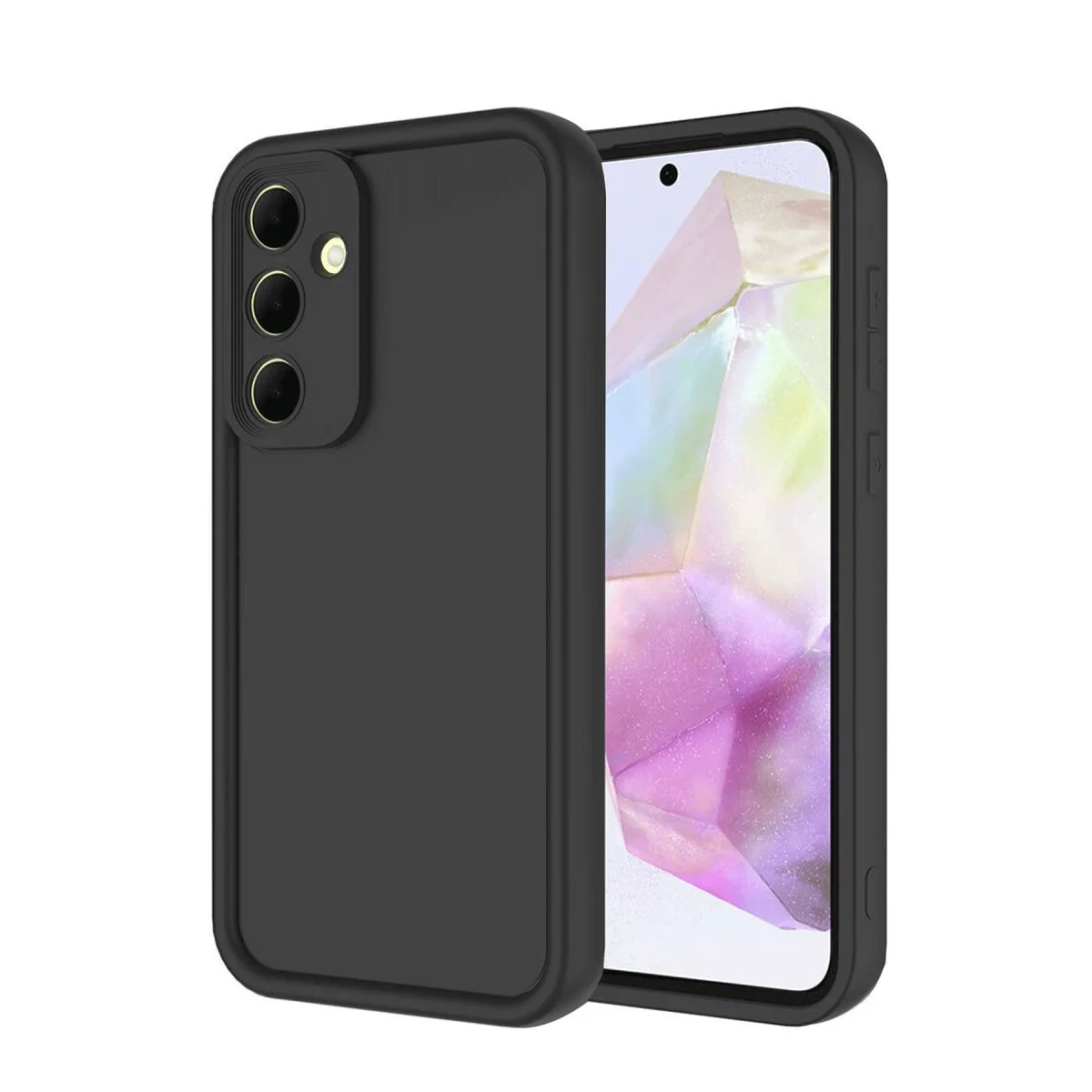 Newface Samsung Galaxy A26 Kılıf Viera Silikon - Siyah