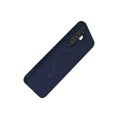Samsung Galaxy A26 Regal Magsafe Standlı Kapak - Lacivert