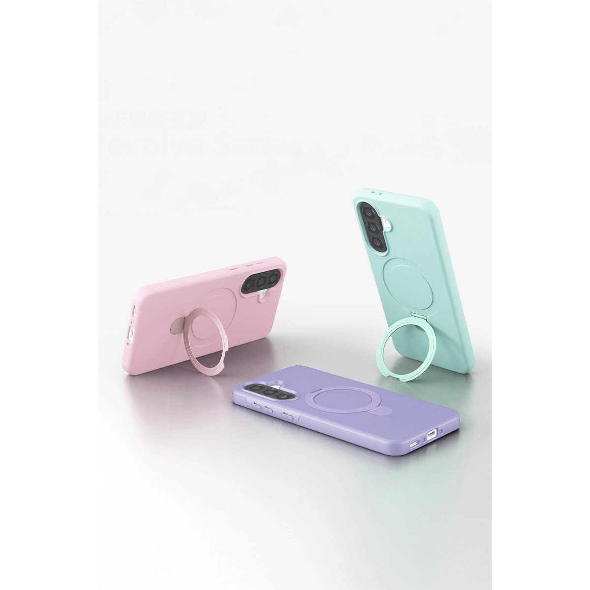 Samsung Galaxy A26 Regal Magsafe Standlı Kapak - Turuncu