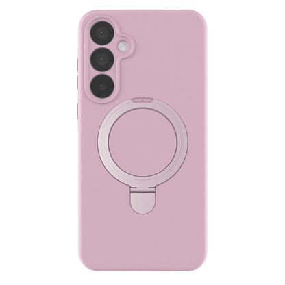 Samsung Galaxy A35 5g Regal Magsafe Standlı Kapak - Açık Pembe