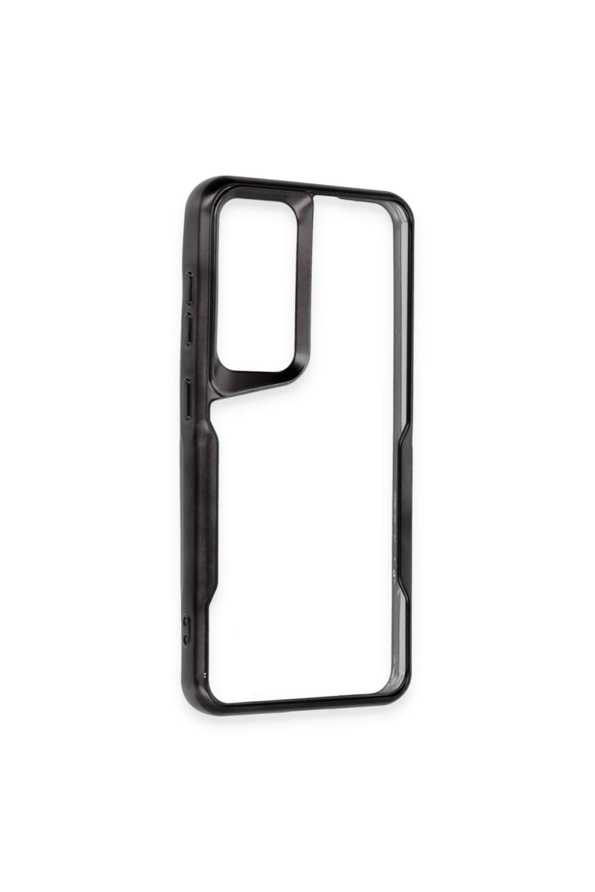 Newface Samsung Galaxy A55 5G Kılıf Boyi Silikon Kapak - Siyah