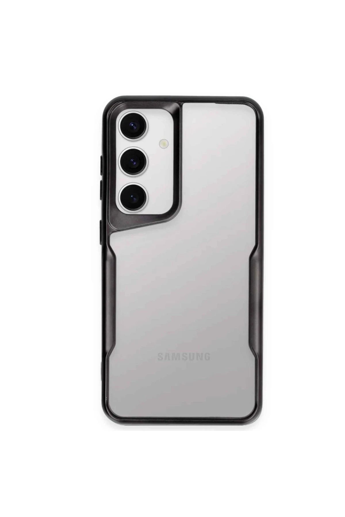 Newface Samsung Galaxy A55 5G Kılıf Boyi Silikon Kapak - Siyah