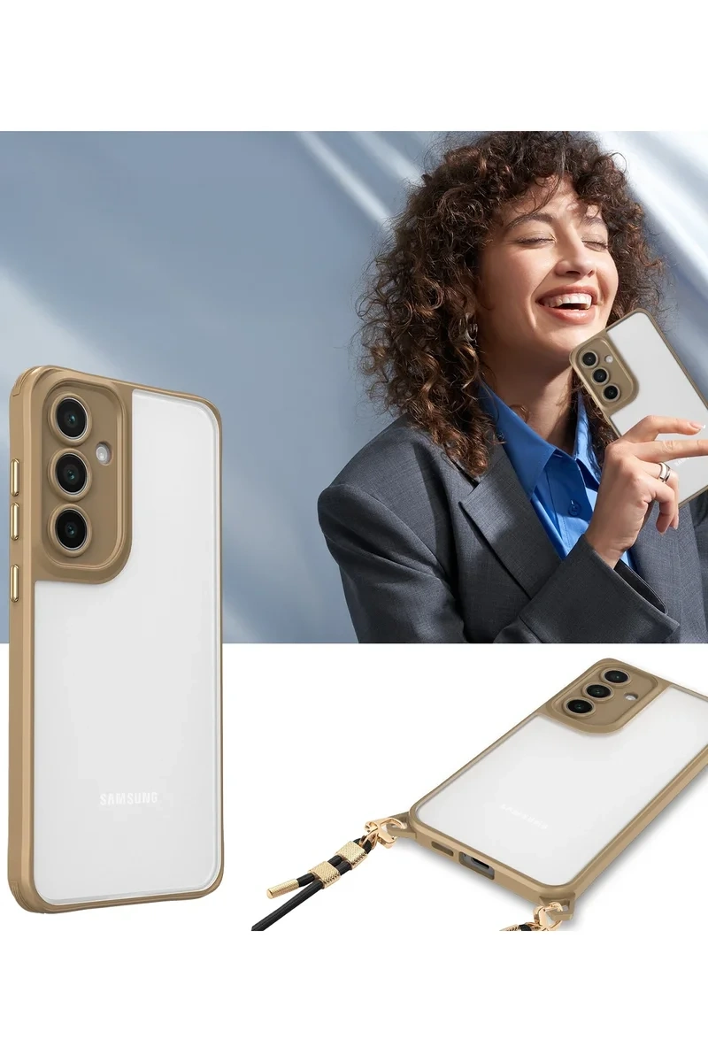 Newface Samsung Galaxy A55 5g Kılıf Penta Silikon Kılıf - Şeffaf