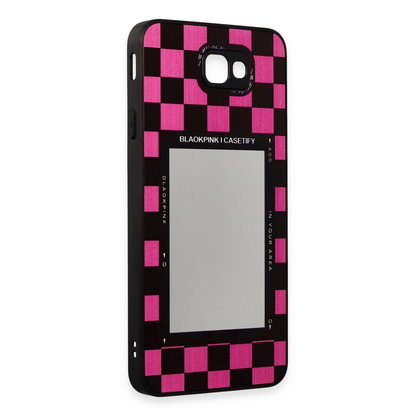 Newface Samsung Galaxy J7 Prime Kılıf Mirror Desenli Kapak - Mirror - 8