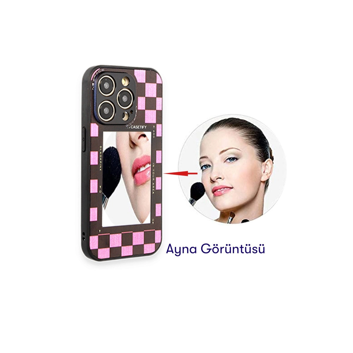 Newface Samsung Galaxy J7 Prime Kılıf Mirror Desenli Kapak - Mirror - 8