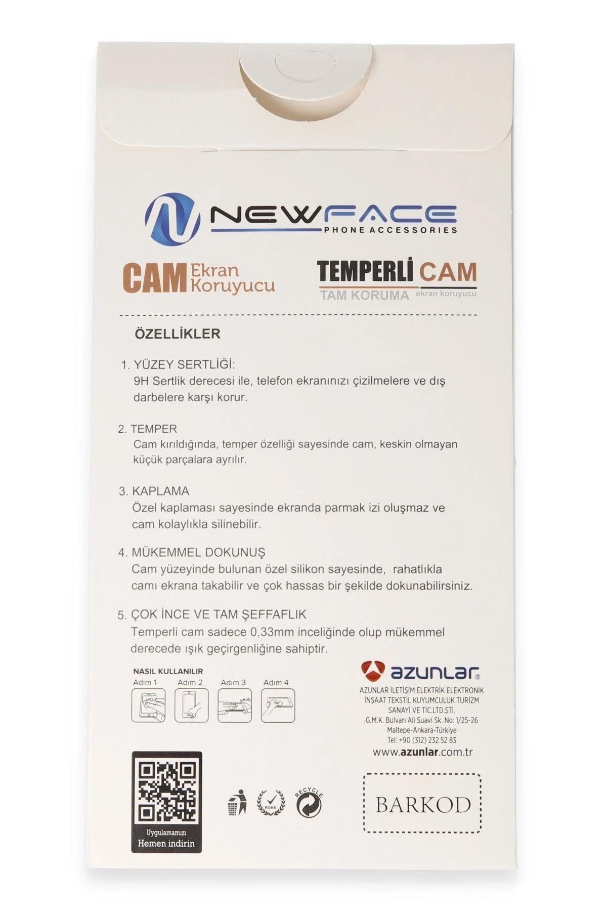 Newface Samsung Galaxy S21 3D Antistatik Hayalet Cam Ekran Koruyucu