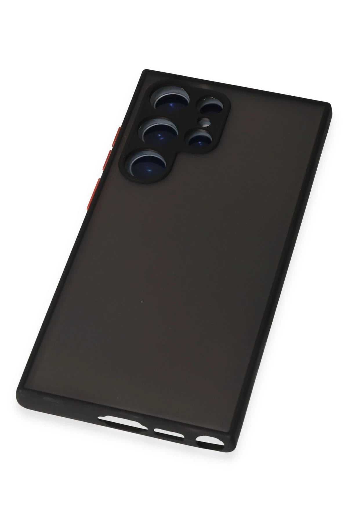 Newface Samsung Galaxy S23 Ultra Kılıf Montreal Silikon Kapak - Siyah